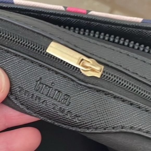 Trina Turk All Over Narcissus Double Handled Tote Detachable Shoulder Strap NWT - Picture 7 of 14